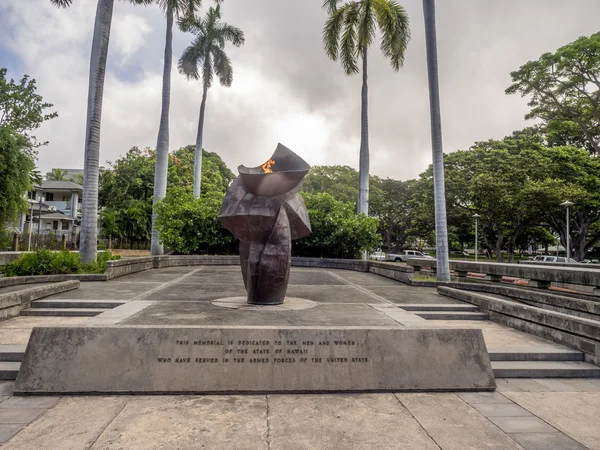 Eternal Flame, Honolulu — Stock Photo, Image