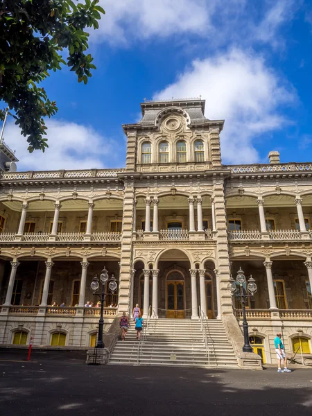 Iolani Palace  in Honolulu Hawaii — Stock Photo, Image