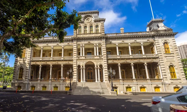 Palacio Iolani en Honolulu Hawaii —  Fotos de Stock