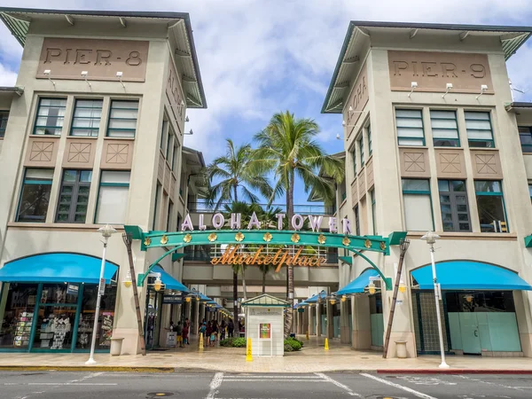 Aloha Tower marktplaats — Stockfoto