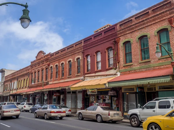 Heritage buildings, Honolulu Chinatown — Stock Photo, Image