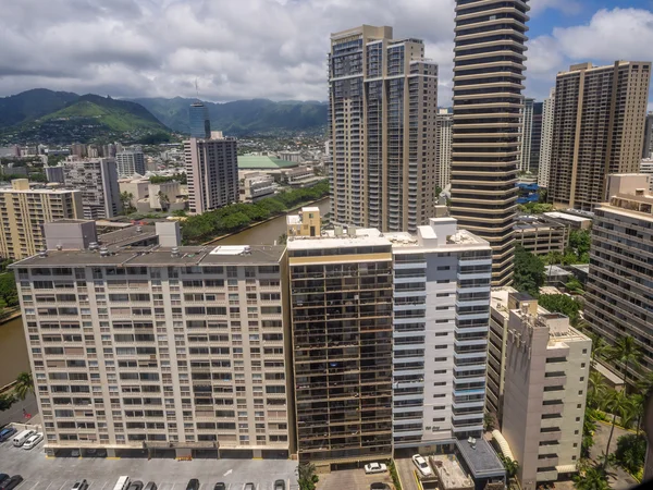 Skyline of Honolulu, Hawaii — Stock Photo, Image