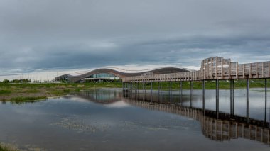 Calgary, Aberta - 6 Haziran 2020: Rocky Ridge, Royal Oak 'taki YMCA dinlenme merkezi.