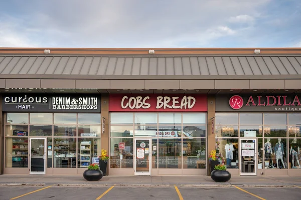 Calgary Alberta Maj 2021 Utvändig Fasad Brödbutik Calgary Alberta — Stockfoto
