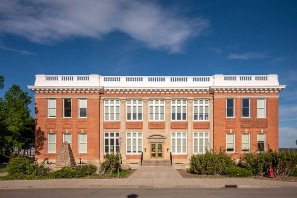 Lethbridge Alberta Juni 2021 Den Yttre Fasaden Och Grunderna För — Stockfoto