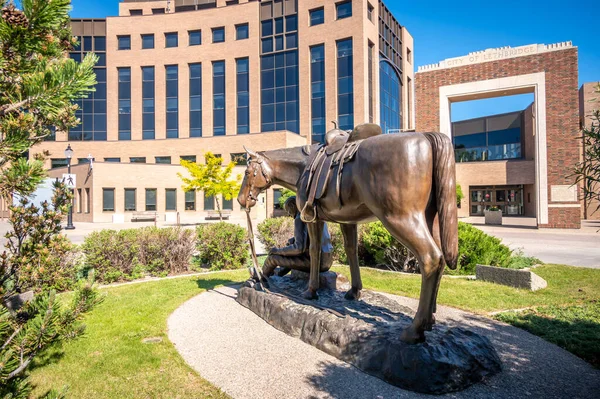 Lethbridge Alberta Juni 2021 Das Rathaus Von Lethbridge Einem Warmen — Stockfoto