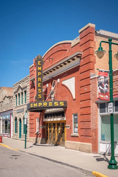 Fort Macleod Alberta Június 2021 Történelmi Épület Szívében Fort Mcleod — Stock Fotó