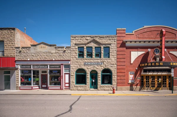 Fort Macleod Alberta Juni 2021 Historische Gebäude Herzen Der Schönen — Stockfoto