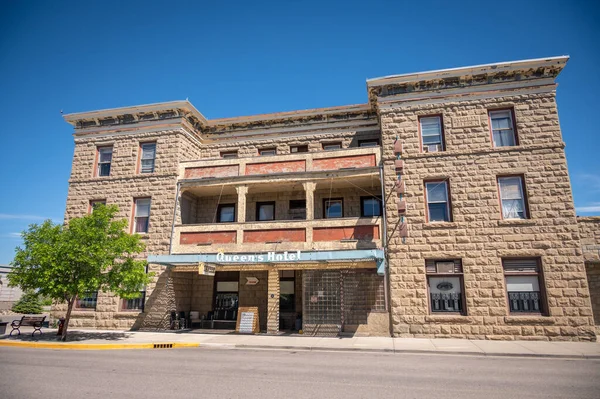 Fort Macleod Alberta Juin 2021 Édifice Historique Cœur Magnifique Centre — Photo