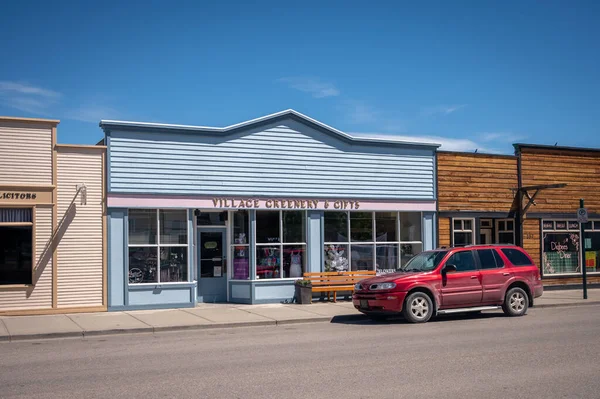 Fort Macleod Alberta Junio 2021 Edificio Histórico Corazón Del Hermoso —  Fotos de Stock