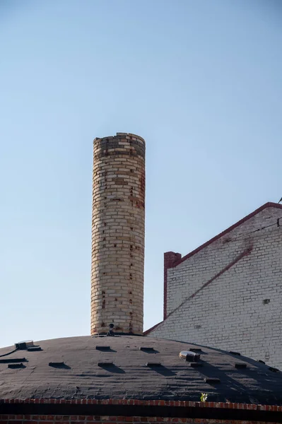 Medicine Hat Alberta Července 2021 Historická Medalta Potteries Továrna Byla — Stock fotografie