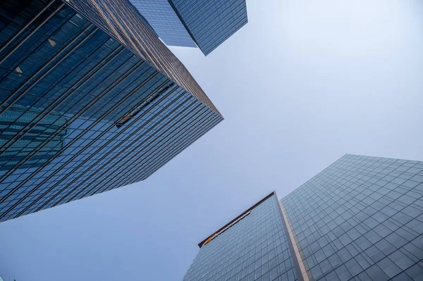 Edmonton Alberta Juli 2021 Erhöhter Blick Auf Edmontons Bürogebäude Der — Stockfoto