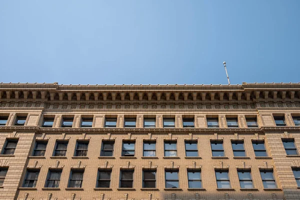 Edmonton Alberta Juli 2021 Utsikt Över Edmonton Historiska Centrum Kontorsbyggnader — Stockfoto