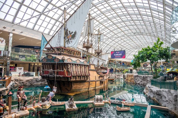 Edmonton Alberta Agosto 2021 Dentro Del West Edmonton Mall Que — Foto de Stock