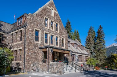 eski taş bina, banff Ulusal Parkı