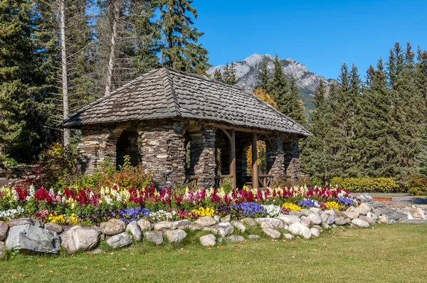 Cascade Gardens, Parque Nacional Banff — Foto de Stock