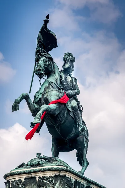 Eugen von Wirsingdenkmal auf der Hofburg in Wien. — Stockbild Eugen von Wirsing-Denkmal — Stockfoto