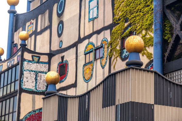 District heating plant in Vienna