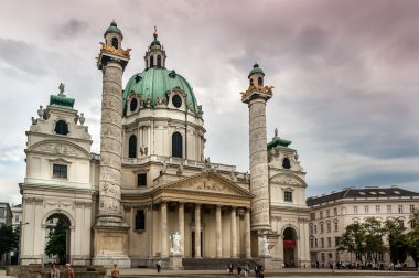 Karlskirche kerkBorromeo'nun Kilisesi