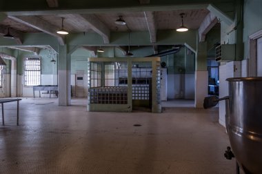 Alcatraz Island Prison clipart