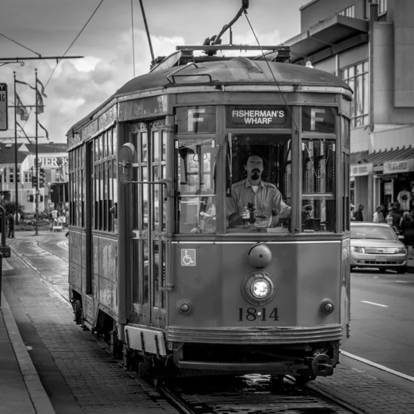 Carro de rua velho em San Francisco — Fotografia de Stock