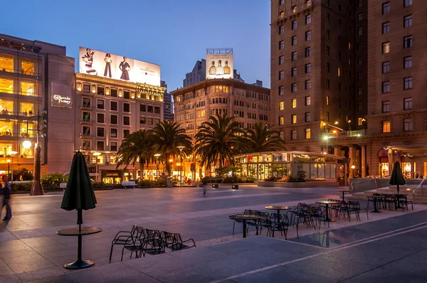 Union Square v San Franciscu — Stock fotografie