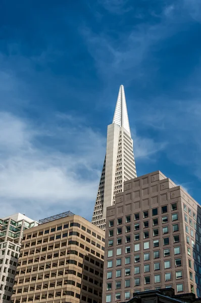 Felhőkarcolók San Franciscóban — Stock Fotó