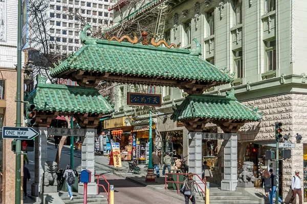 San Francisco chinatown — Foto Stock