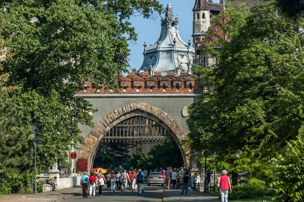 Castillo de Vajdahunyad en Budapest —  Fotos de Stock