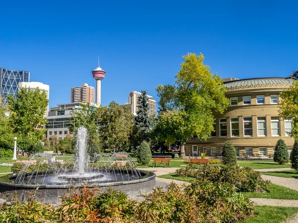 Memorial park i calgary — Stockfoto