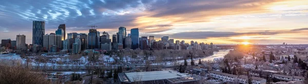 Panorama Calgary — Stock fotografie