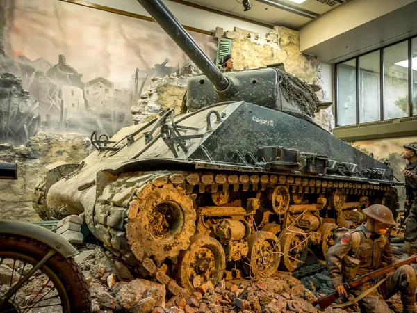 Виставка в музеї військових, Калгарі — стокове фото