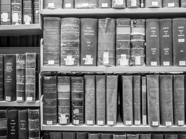 Law Library - Old Law Books — Stock Photo, Image