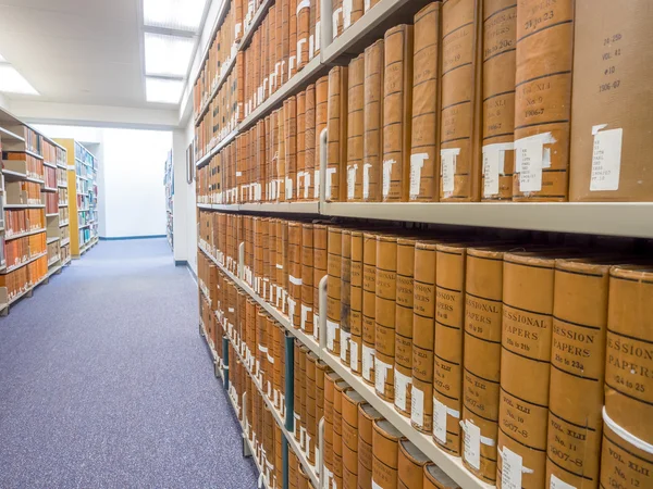 Law Library - Old Law Books — Stock Photo, Image