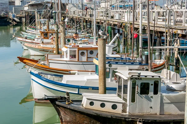 Barcos de pesca, San Francisco — Foto de Stock