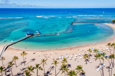 Ünlü Waikiki Beach