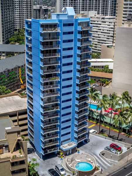 Skyline di Waikiki — Foto Stock