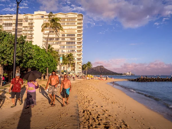 Pláž Waikiki — Stock fotografie