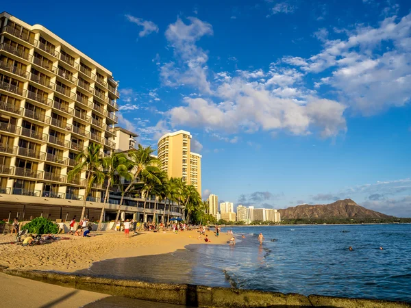 Waikiki beach — Stock Photo, Image