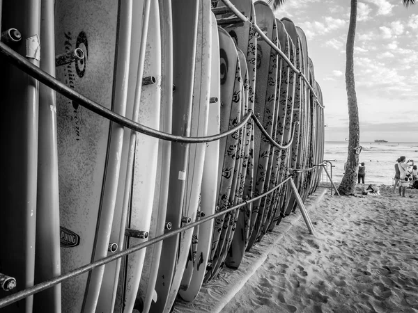 Pantai Waikiki — Stok Foto