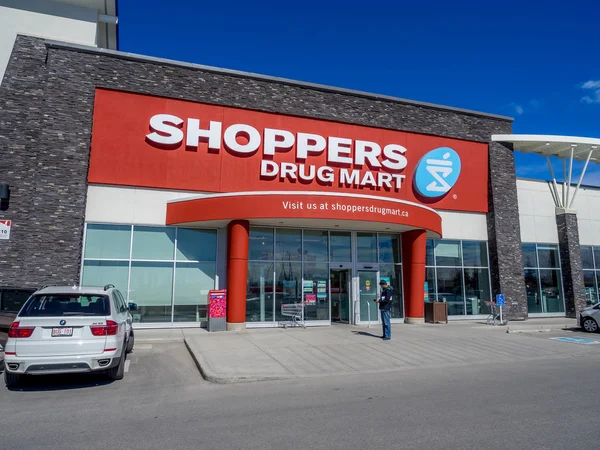 Shoppers drogovou Mart zásuvka — Stock fotografie