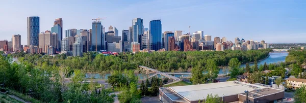 Calgary's skyline — 图库照片