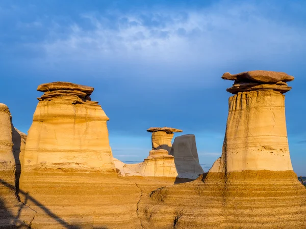 Hoodoos, Drumheller — Stock Photo, Image