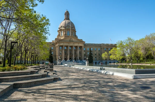 Gmach Zgromadzenia Ustawodawczego Alberta — Zdjęcie stockowe