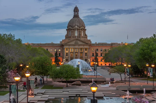 Gmach Zgromadzenia Ustawodawczego Alberta — Zdjęcie stockowe