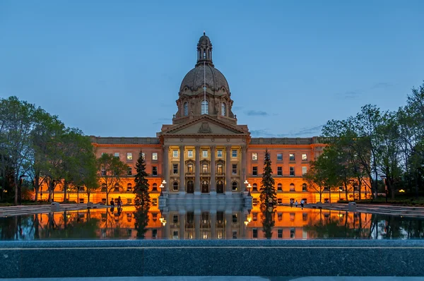 Alberta jogalkotó épület — Stock Fotó