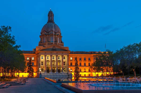 Edificio de la Legislatura Alberta — Foto de Stock