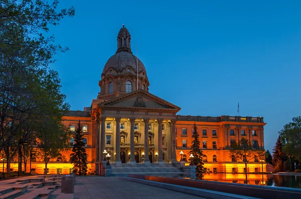 Edificio de la Legislatura Alberta — Foto de Stock