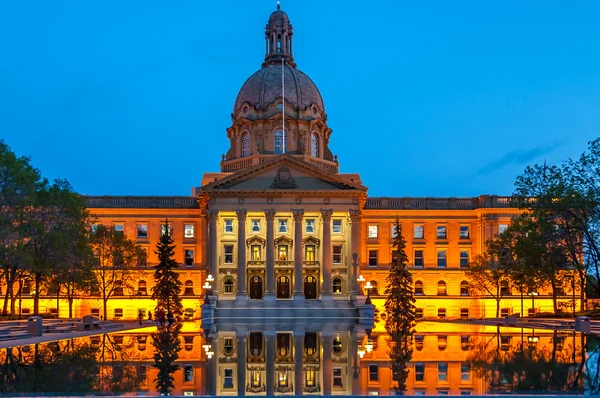 Edificio de la Legislatura Alberta — Foto de Stock