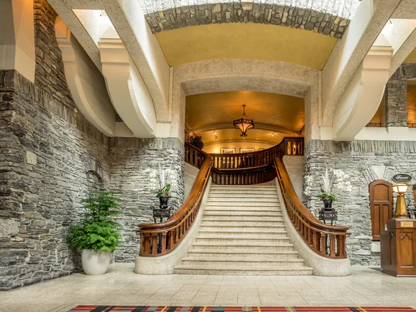 Interno del Banff Springs Hotel — Foto Stock